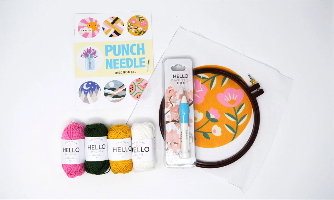 My Punch Needle Kit - Flower Power