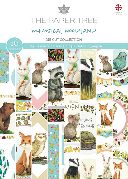 The Paper Tree - Whimsical Woodland - Die Cut Sheets