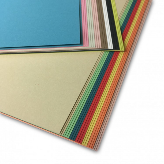 Makers A4 Core coloured card Pack 90 Sheets 225 GSM