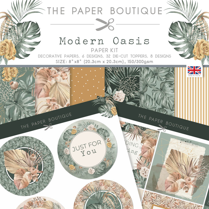 The Paper Boutique Modern Oasis - Paper Kit