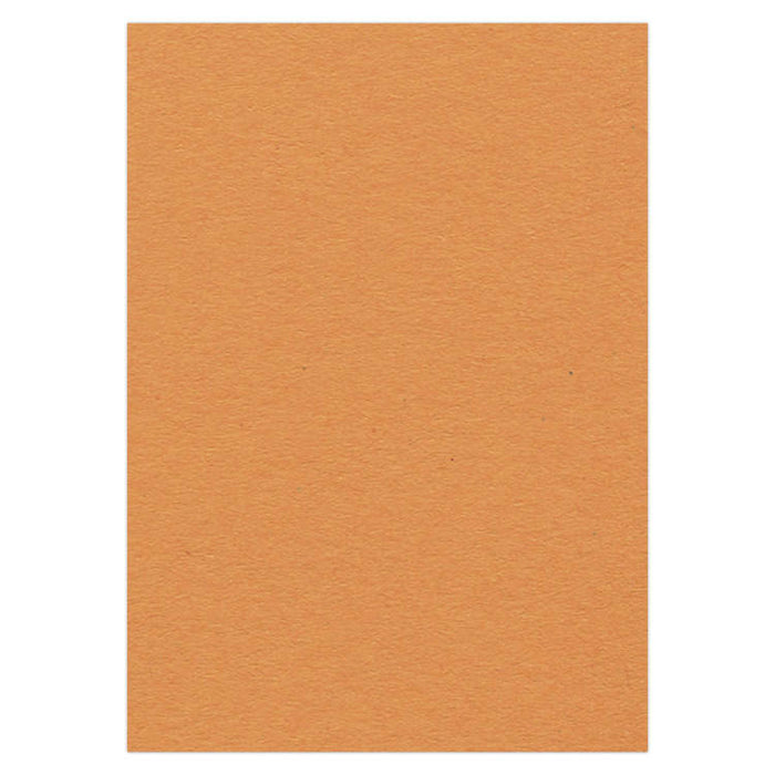 Card Deco Essentials - Linen Card - Tangerine