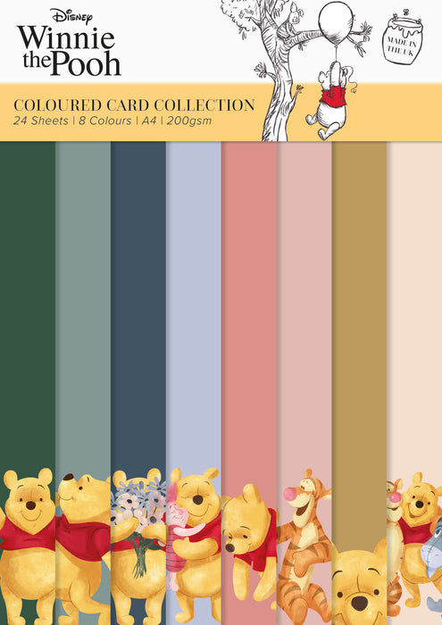 Disney - Winnie The Pooh - Coloured Card Pack